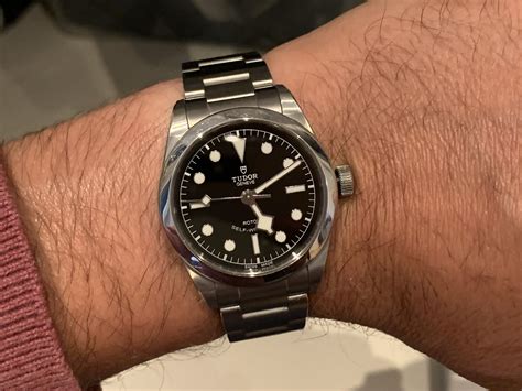 tudor black bay 36 on 7 inch wrist|tudor black bay 36 dial.